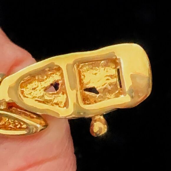 Beautiful Diamond like bracelet earrings set 8” L Gold Silver - Picture 5 of 17